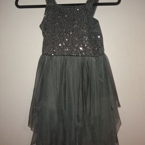 Cat & Jack Sparkling Black Kids Dress